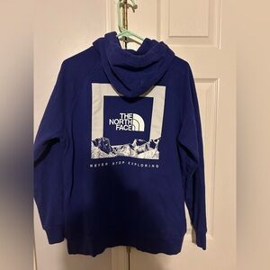The North Face Blue Hoodie